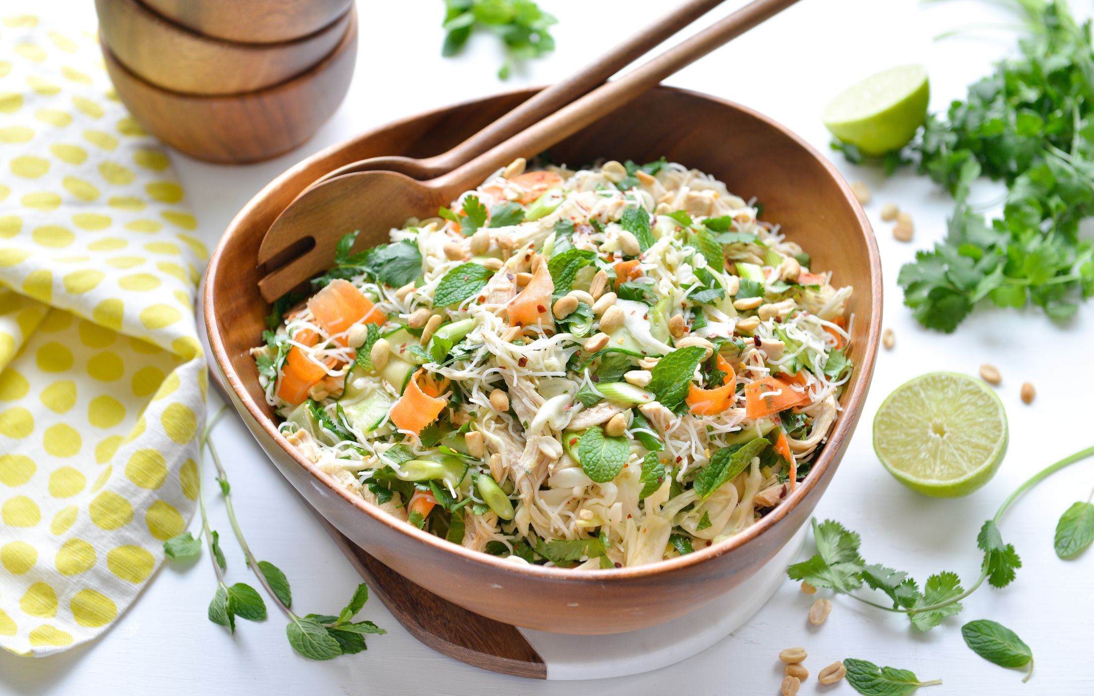 Vietnamese Chicken Noodle Salad Nourishing Meals®